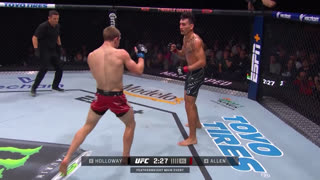 Лучшие моменты UFC Канзас-Сити: Холлоуэй vs Аллен