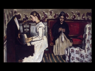 Девушка у пианино (Увертюра к "Тангейзеру"). Поль Сезанн