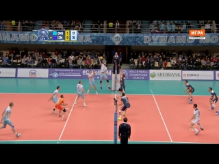 Волейбол Лига чемпионов. Динамо (Россия) - Аркас Спор (Турция) 21.03.2017